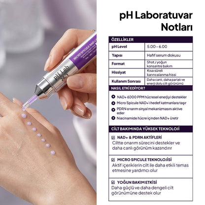 Micro Spicule NAD+ & Retinal PDRN SHOT