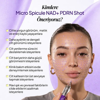 Micro Spicule NAD+ & Retinal PDRN SHOT