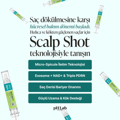 Exosome, NAD+ & Triple PDRN Scalp Shot