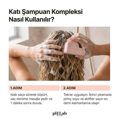Fermente Pirinç Suyu & Protein Complex Katı Şampuan